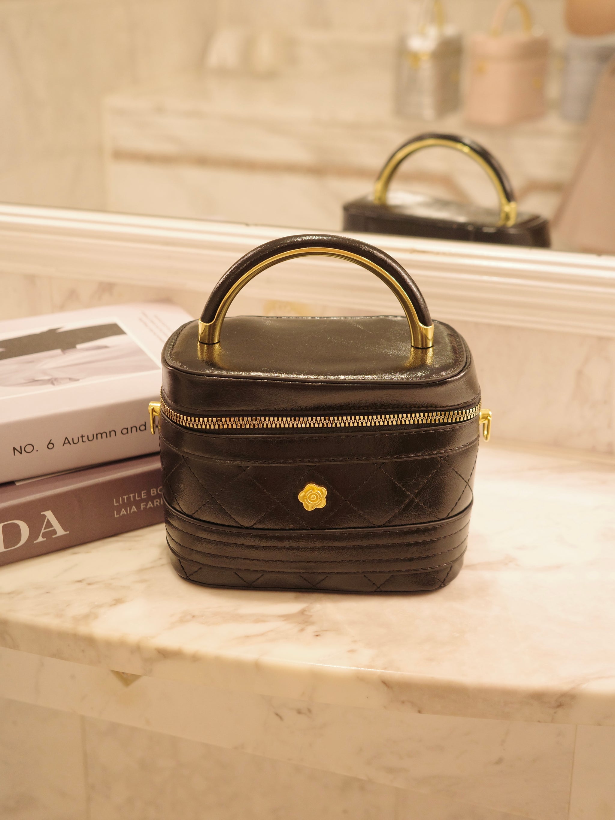 ローズチャームバニティバッグ – Ciel