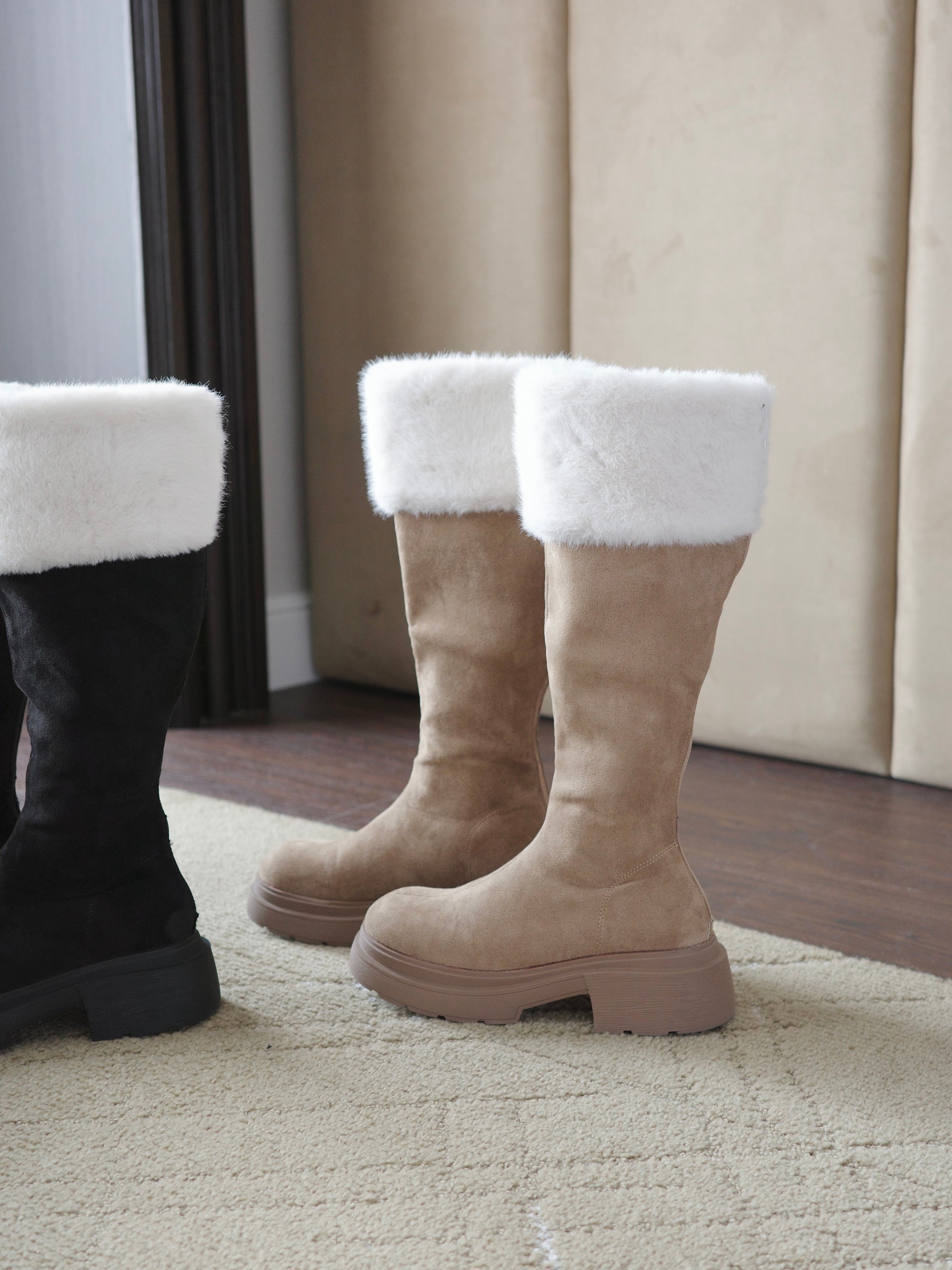 ストレッチロングボアブーツ – Ciel